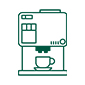 Kaffee Vollautomat Icon