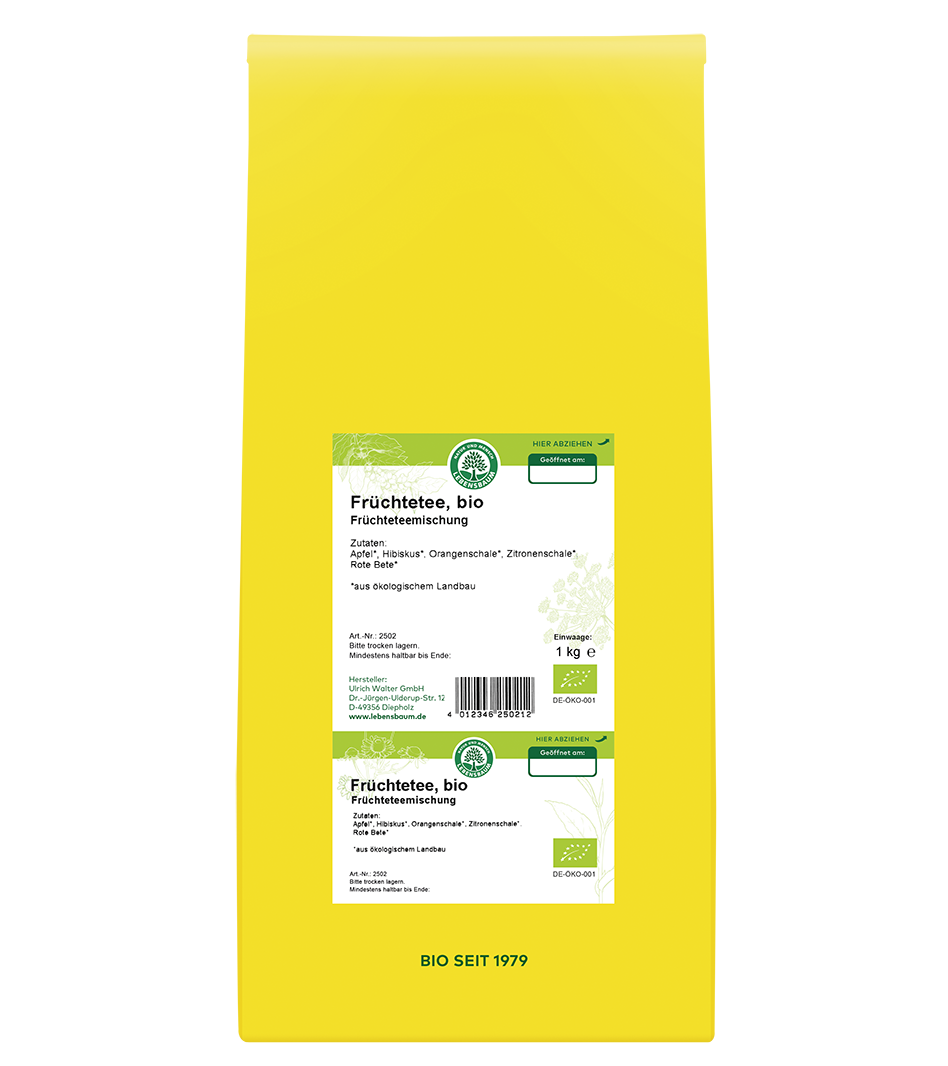 Früchtetee 1 kg Bio Früchtetee Tee