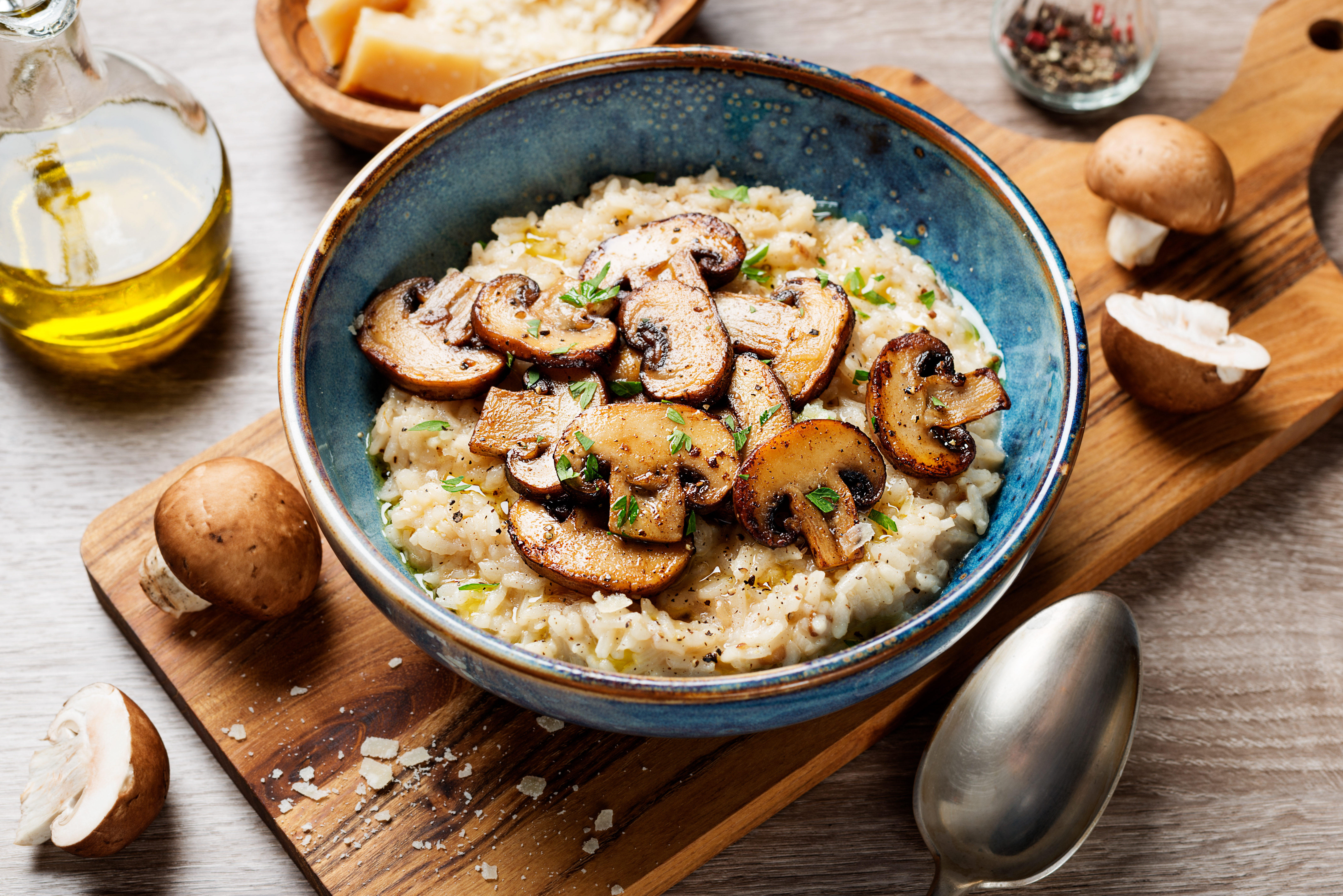 Rezeptbild Risotto mit Champignons