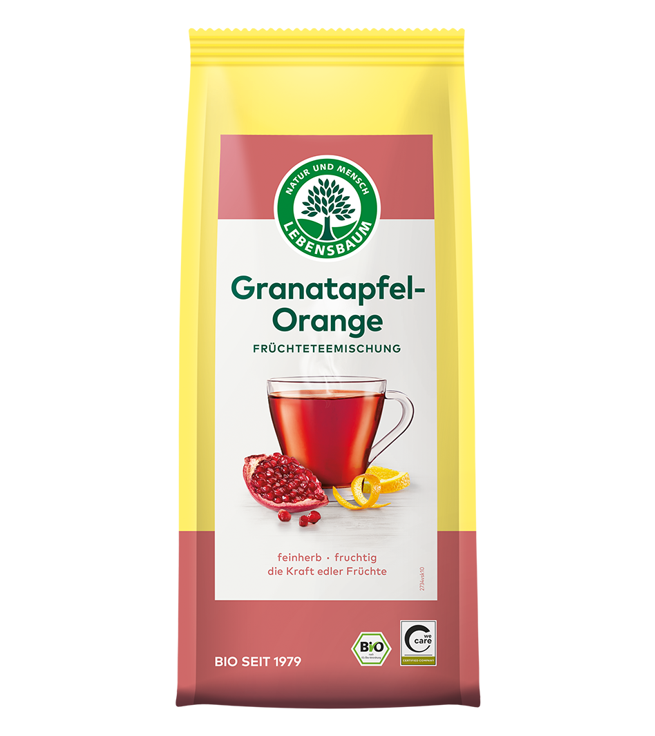 Granatapfel-Orange, lose Bio Granatapfel-Orange Tee