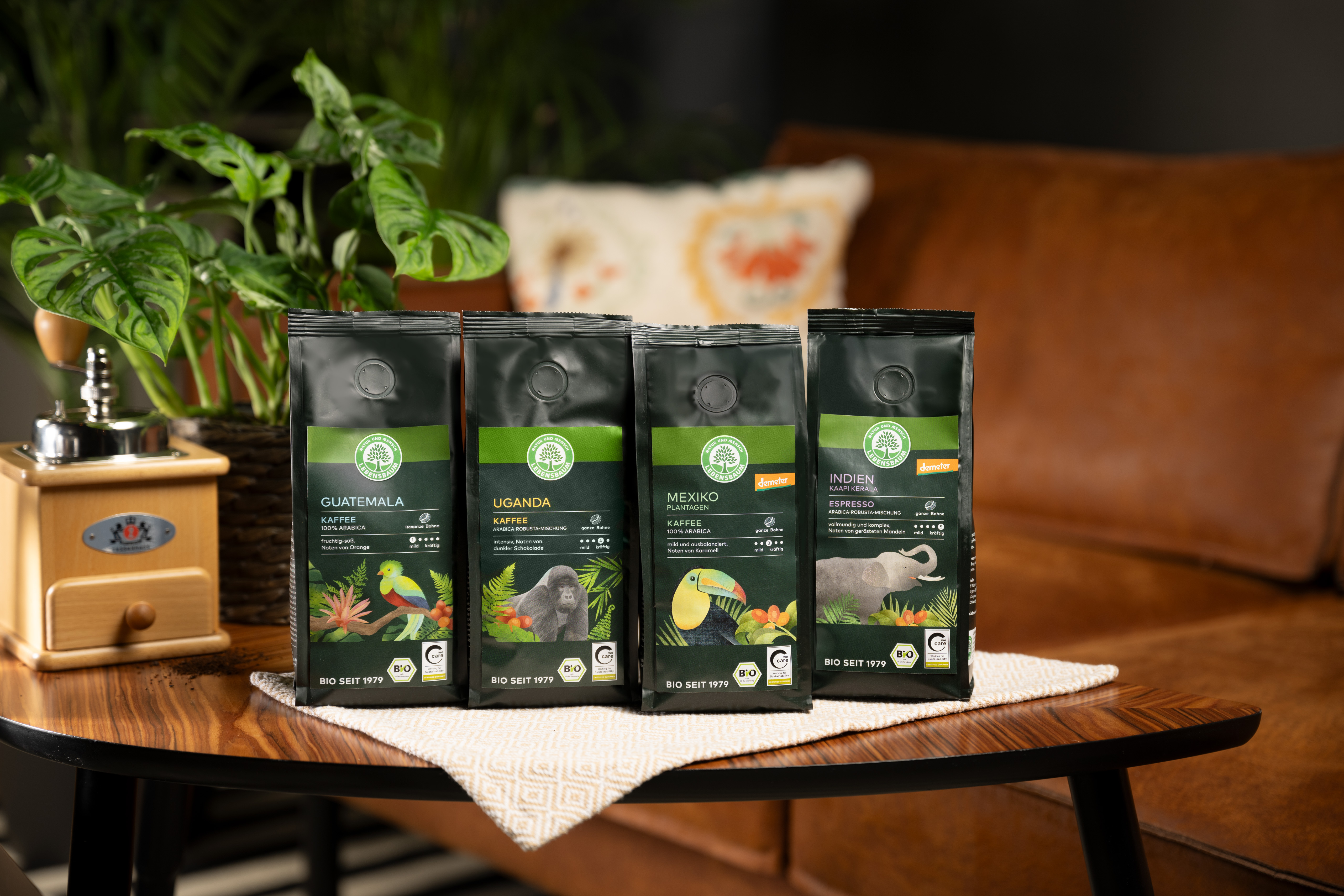 Bio Herkunftskaffees