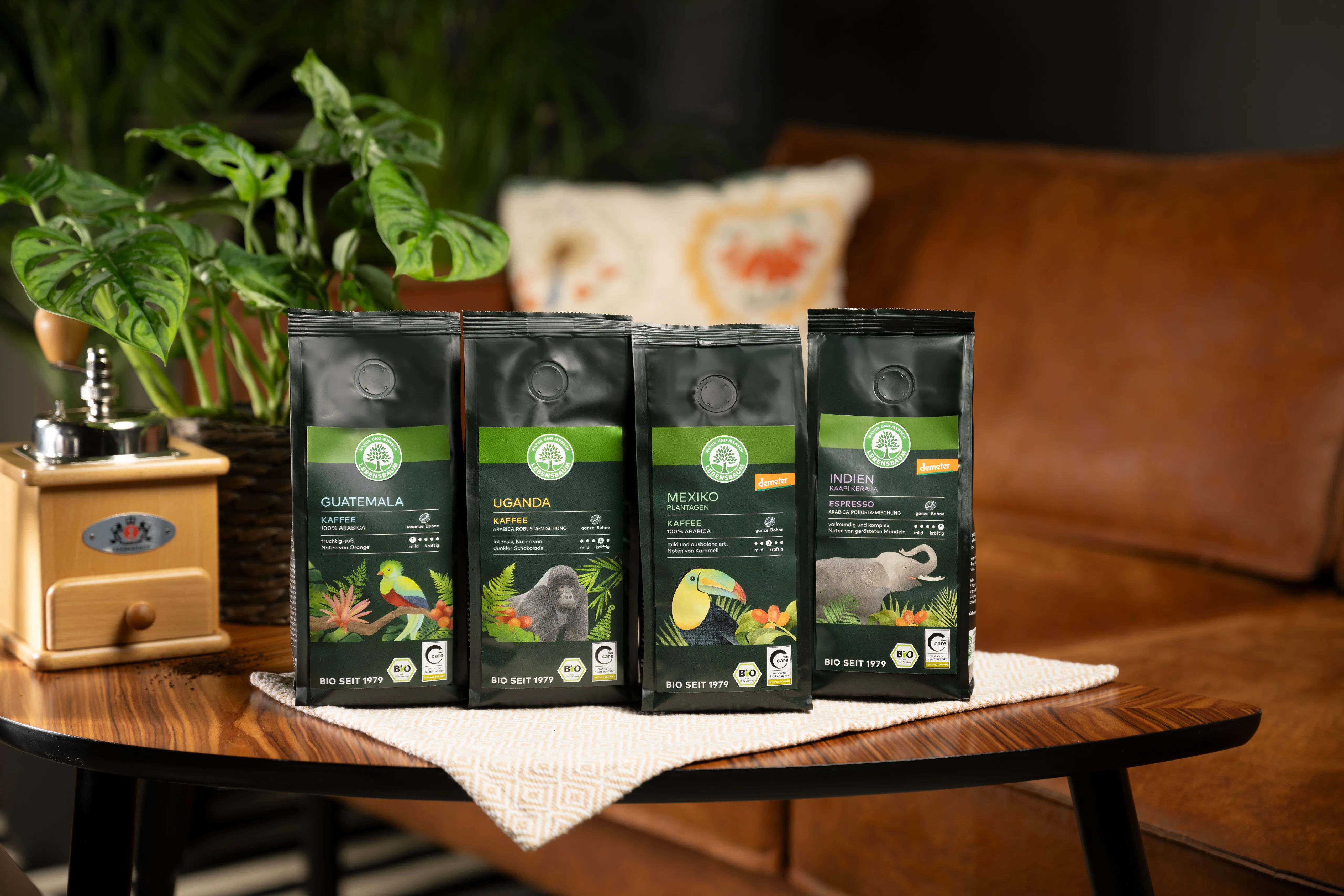 Bio Herkunftskaffees