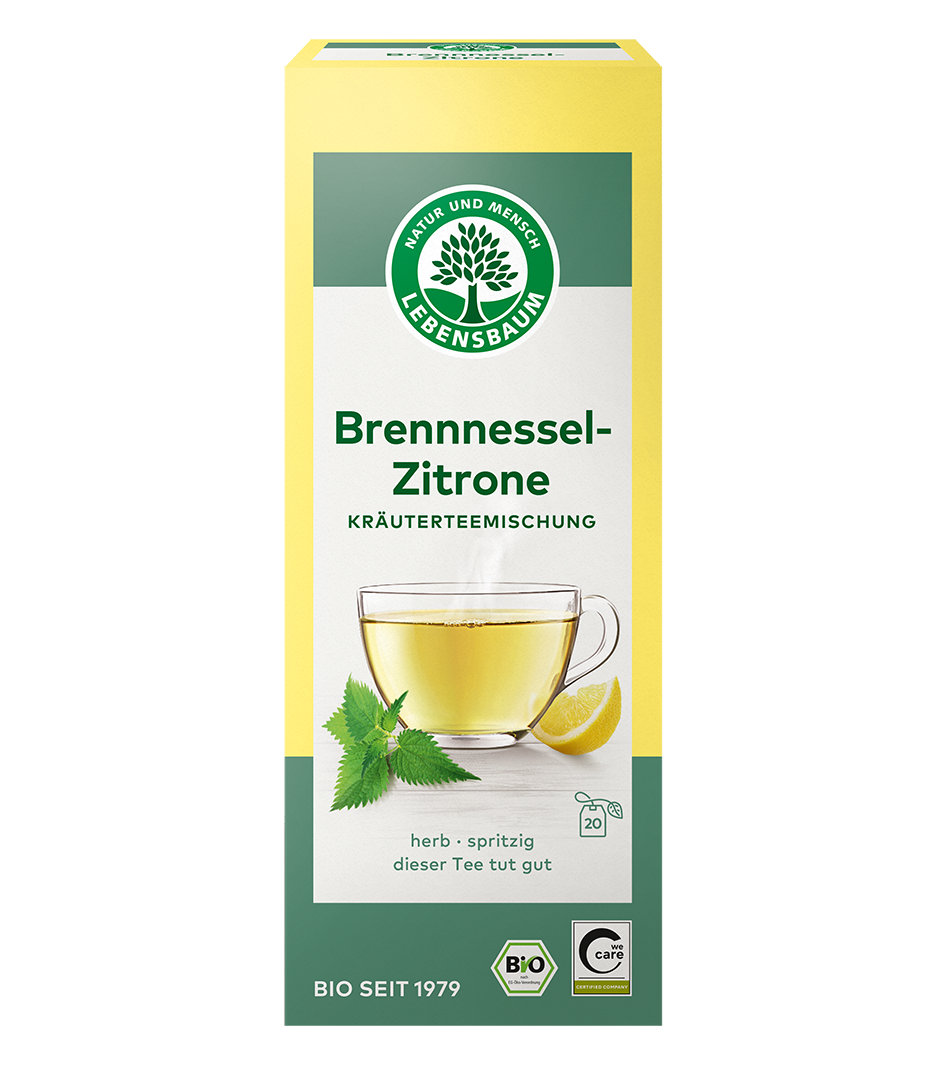 Bio Brennnessel-Zitrone Tee