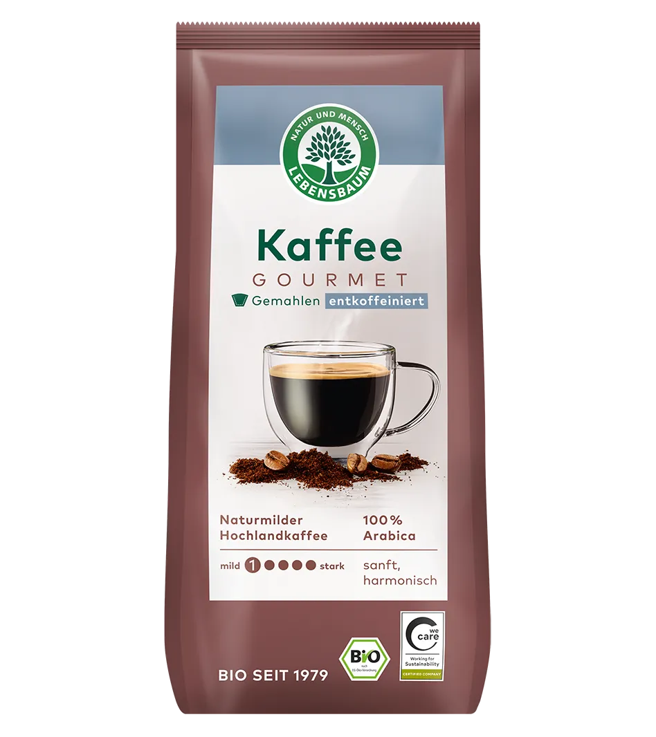 Bio Gourmet Kaffee entkoffeiniert