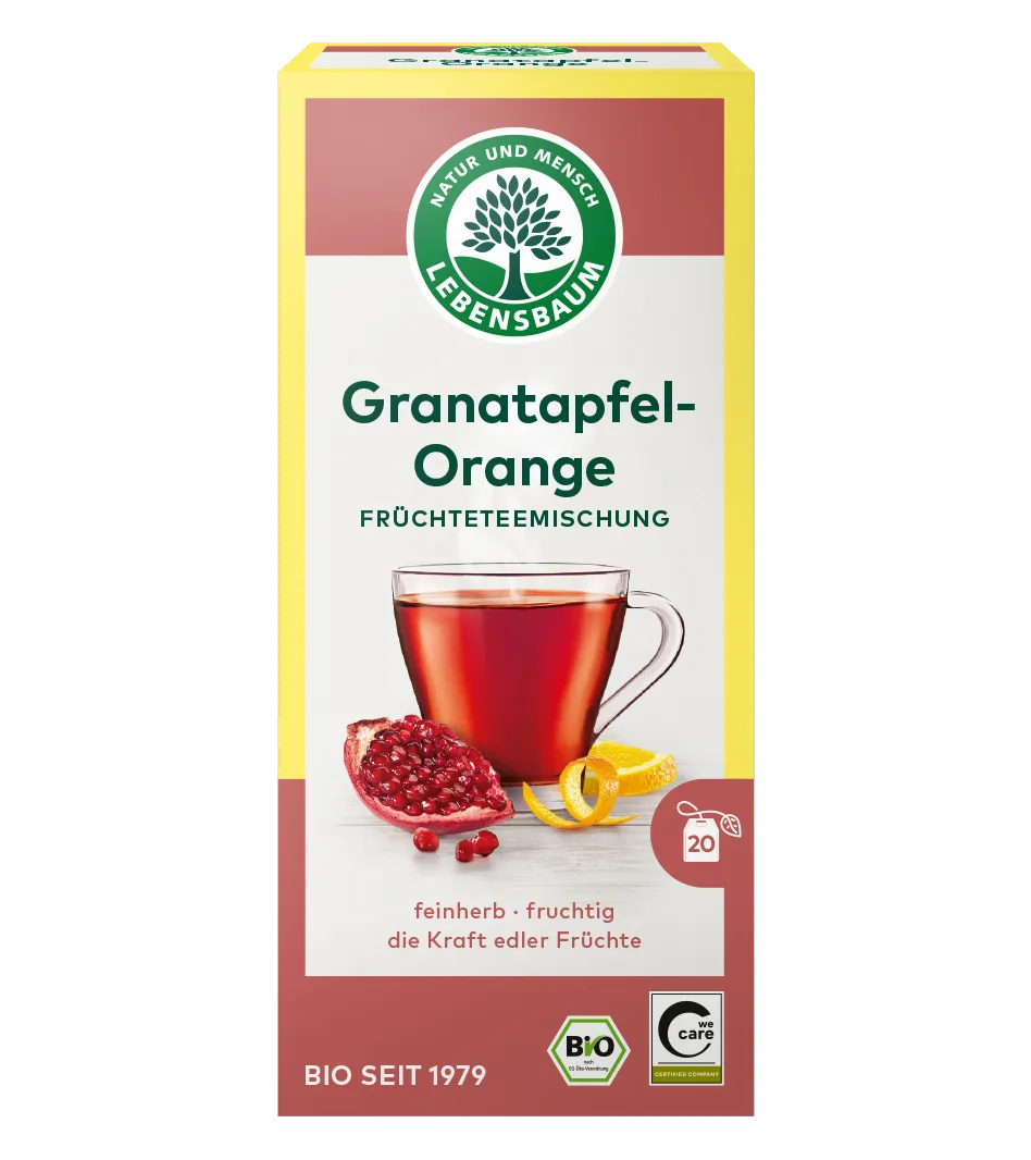 Bio Granatapfel-Orange Tee