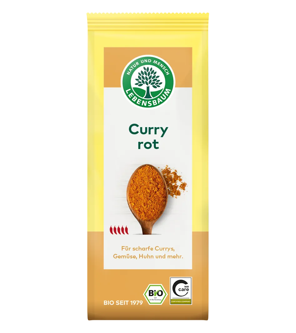 Bio Curry Rot Gewürz