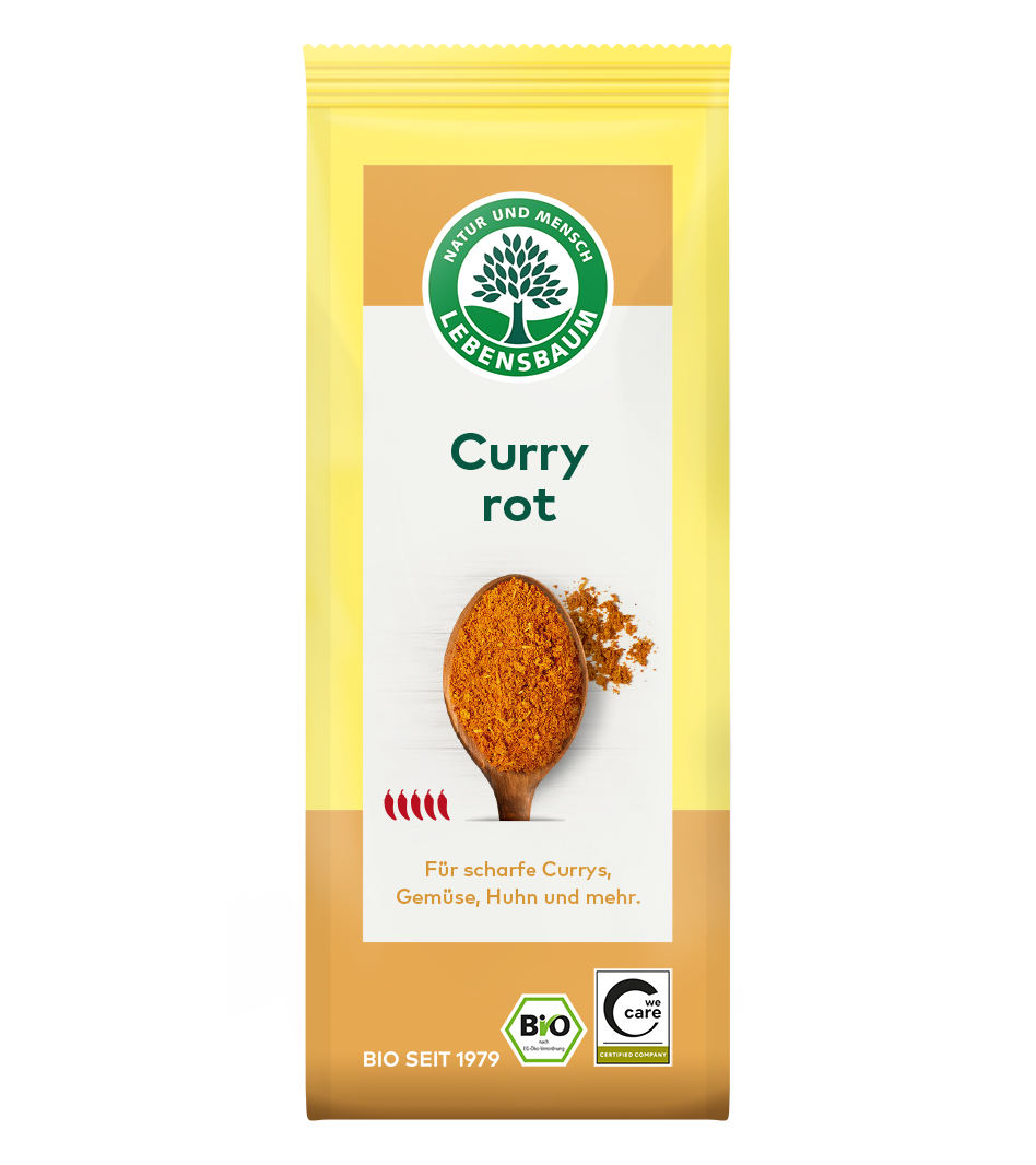 Curry, rot Bio Curry Rot Gewürz