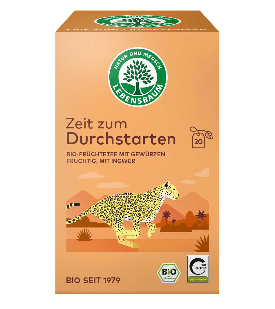 Bio Zeit zum Durchstarten Tee