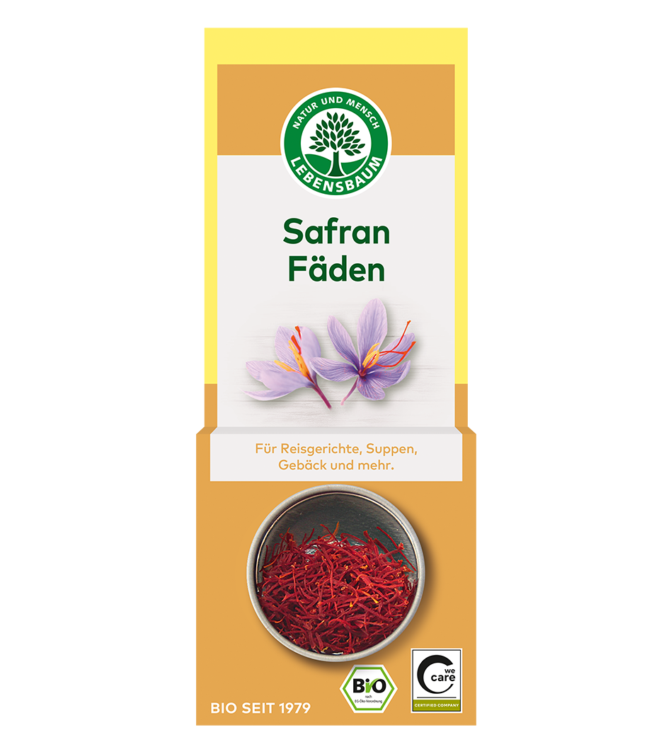 Safranfäden Bio Safran Fäden Gewürz