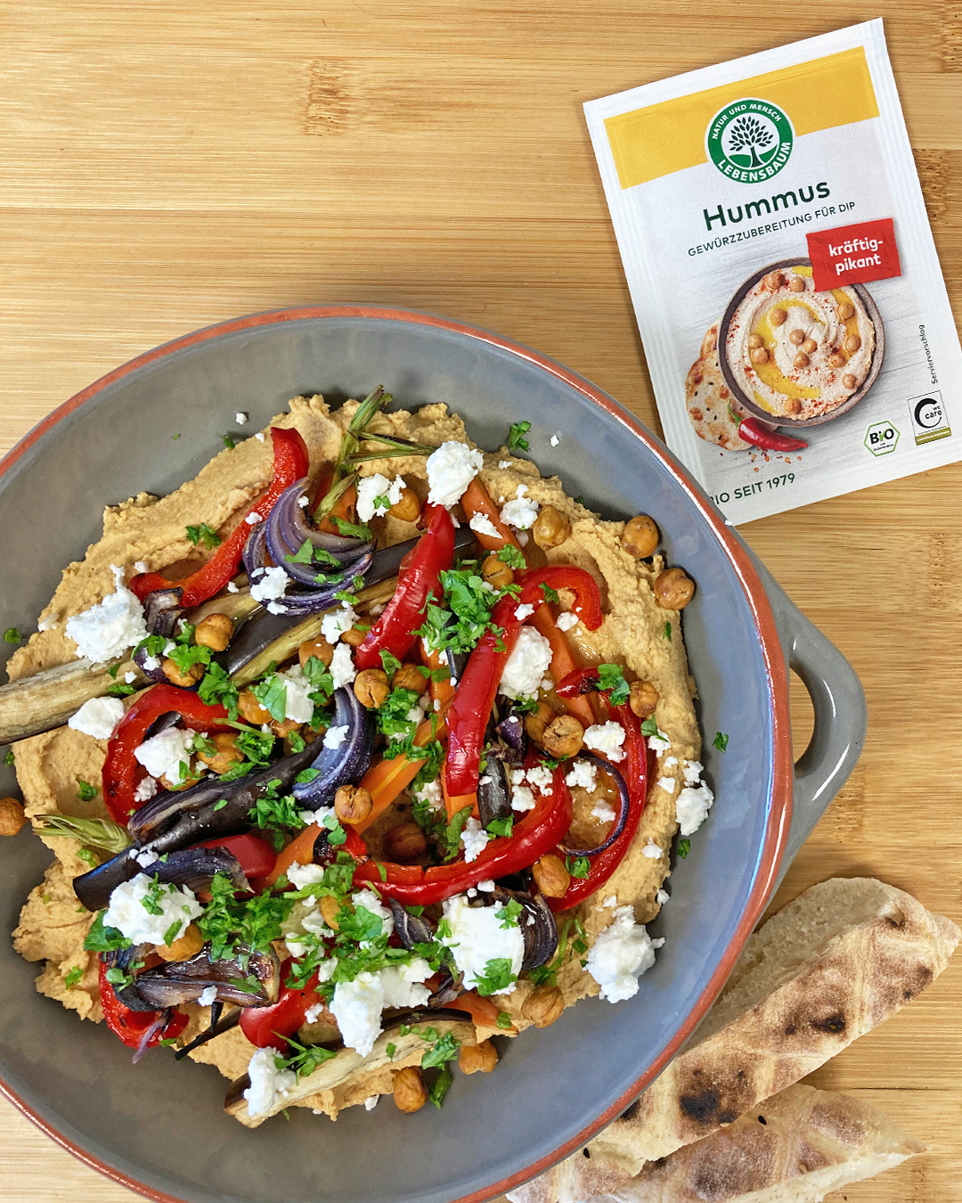 Bio Hummus-Dip Gewürzmischung