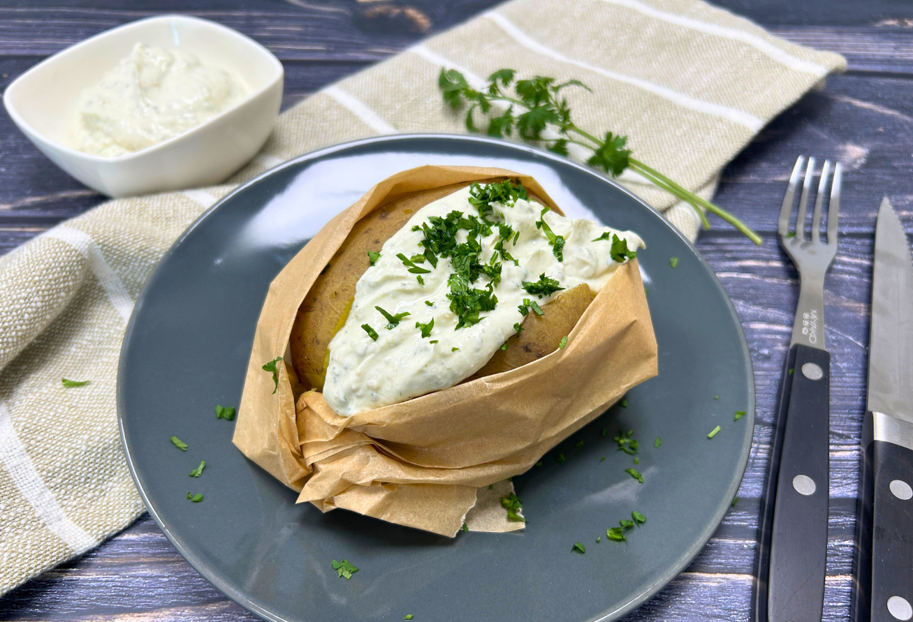 Ofenkartoffel mit Sour Cream