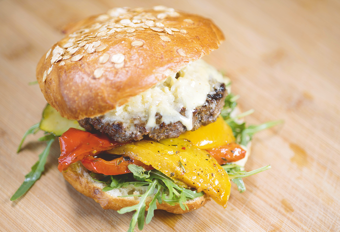 Antipasti-Burger