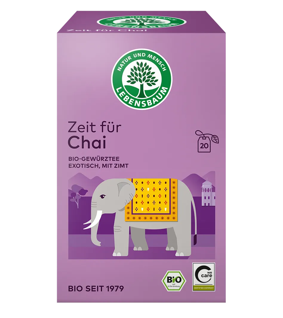 Bio Zeit für Chai Tee