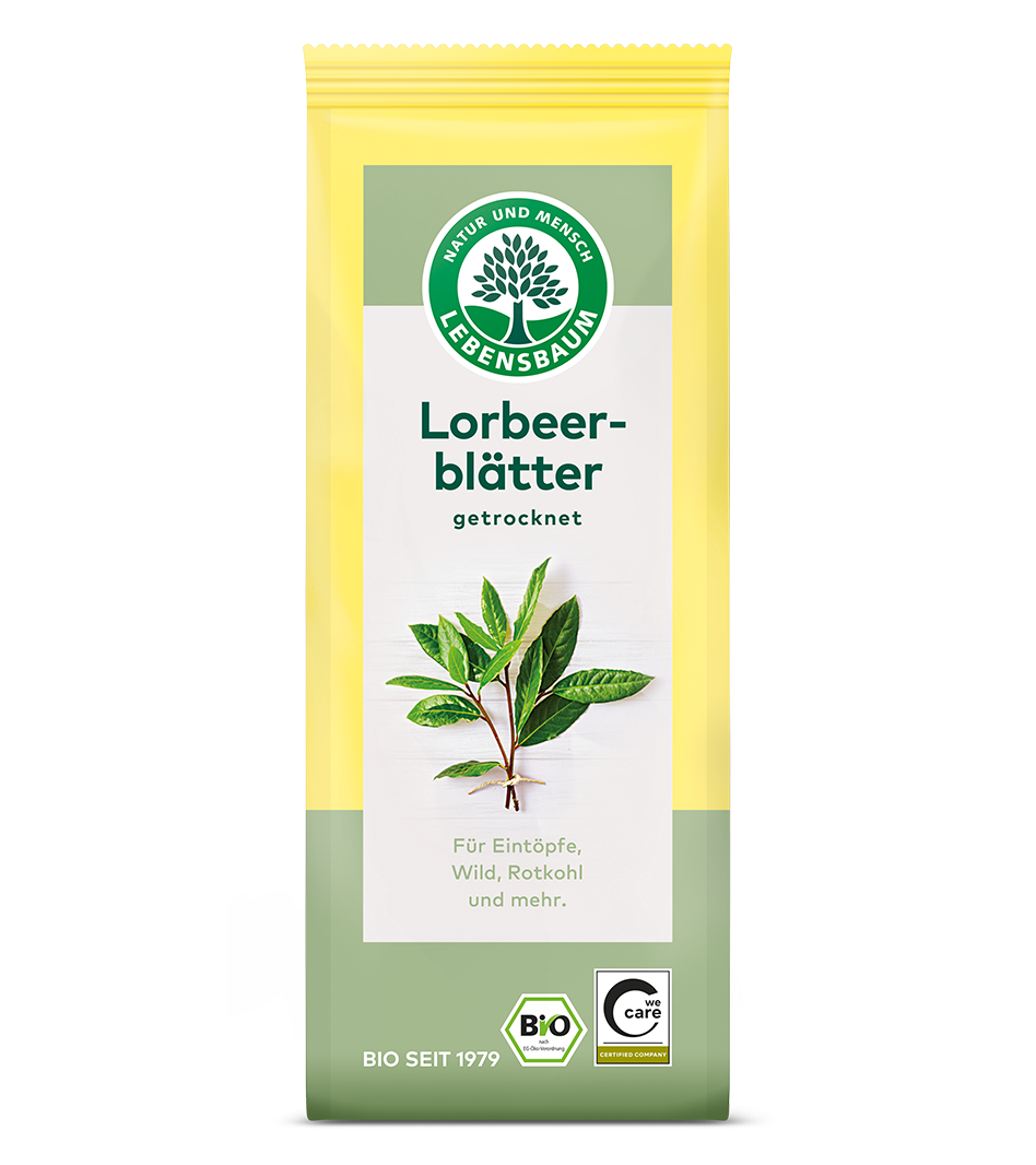 Lorbeerblätter, ganz und getrocknet Bio Lorbeerblätter Kräuter