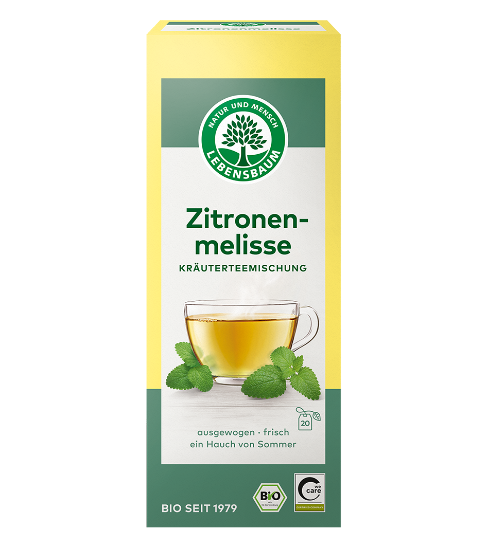 Zitronenmelisse, Teebeutel Bio Zitronenmelisse Tee