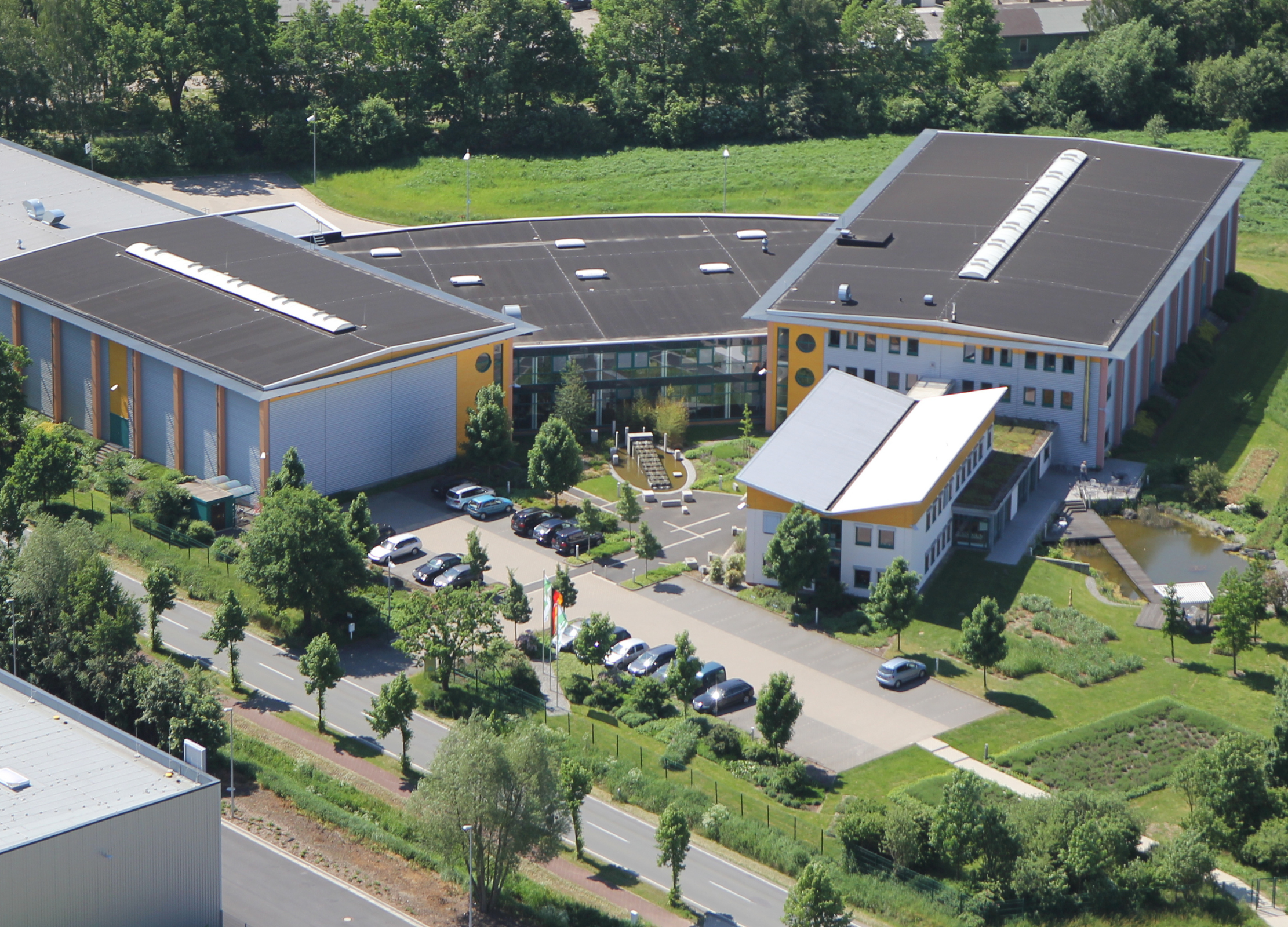 Gelände der Ulrich Walter GmbH von oben
