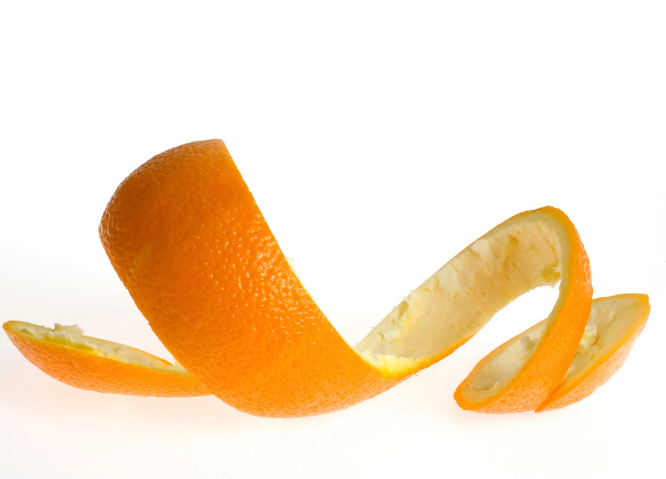 Orangenschale Bild