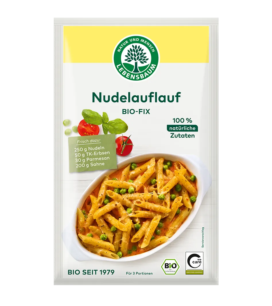Bio Nudelauflauf Fix