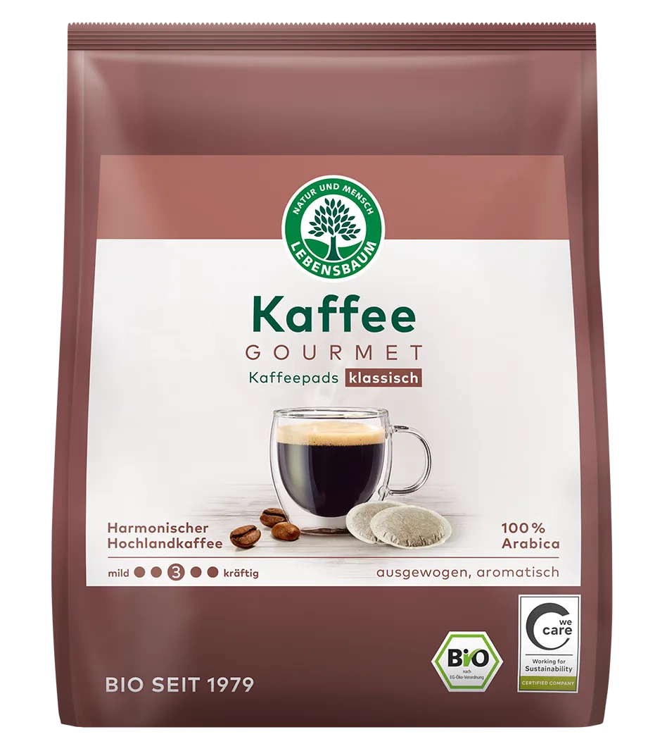 Bio Gourmet Kaffe Pads