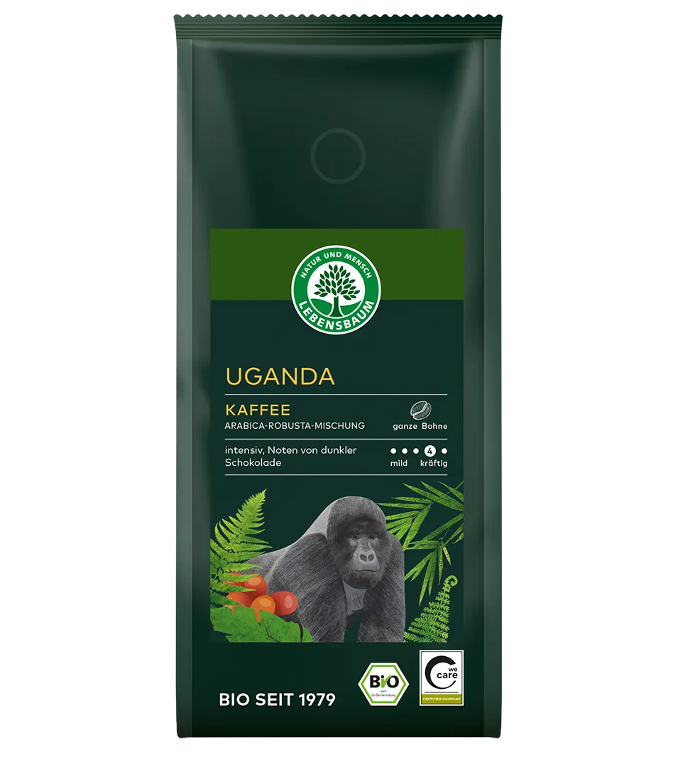 Bio Uganda Kaffee Bohne