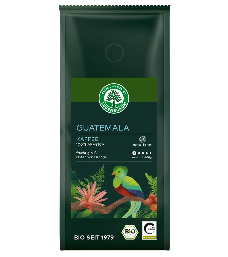 io Herkunftskaffe Guatemala Bohne