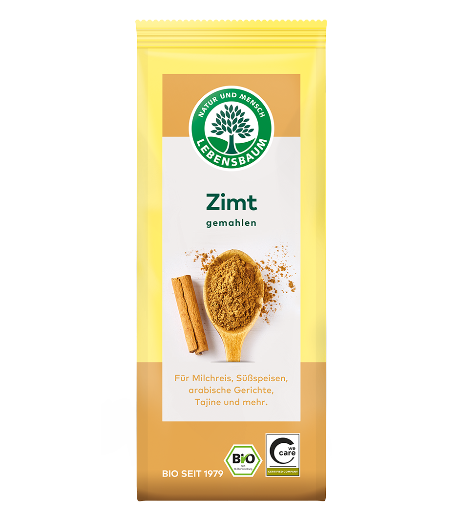Zimt, gemahlen                       Bio Zimt Gewürz