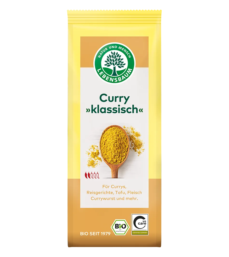 Bio Curry klassisch Gewürz