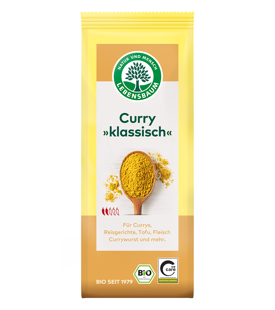 Curry, klassisch Bio Curry klassisch Gewürz
