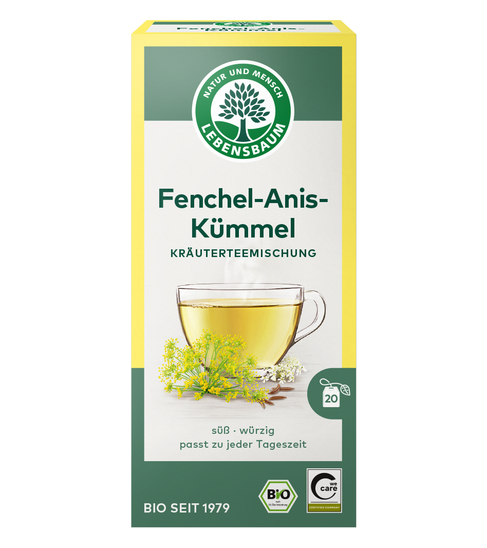 Fenchel-Anis-Kümmel, Teebeutel 
