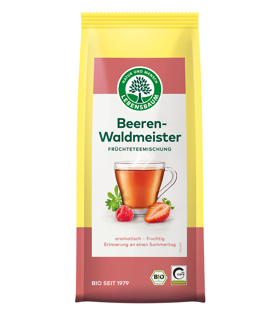 Beeren - Waldmeister, loser Tee Bio Beeren-Waldmeister Tee