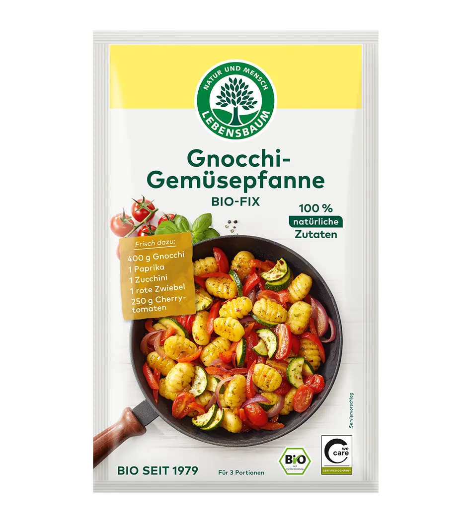 Bio Gnocchi-Gemüsepfanne Fix