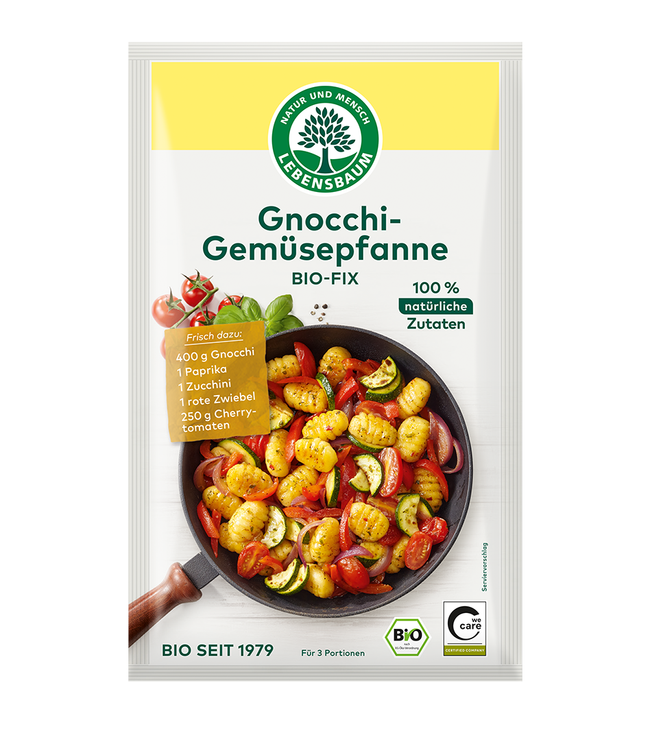 Gnocchi-Gemüsepfanne Bio Gnocchi-Gemüsepfanne Fix