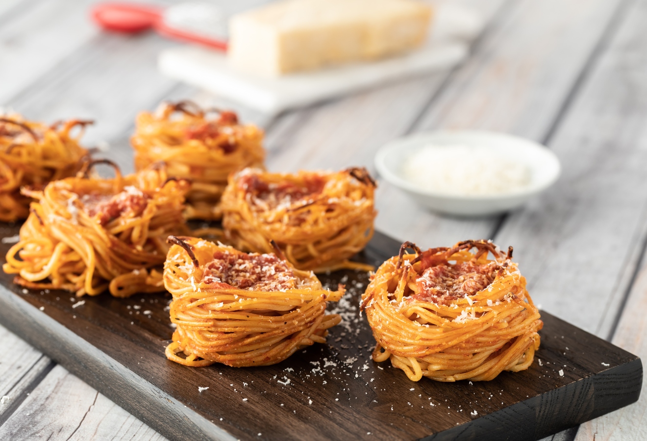 Spaghetti-Törtchen