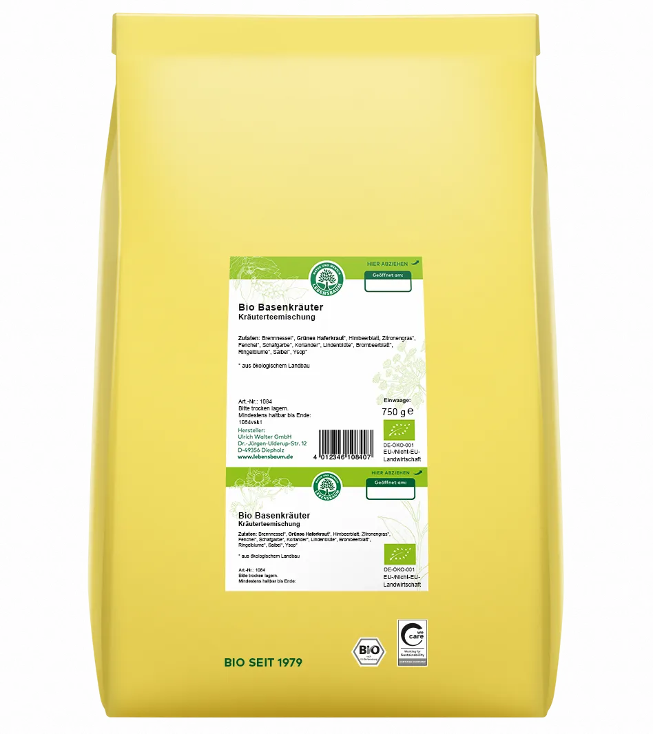 Basenkräuter 750 g, loser Tee