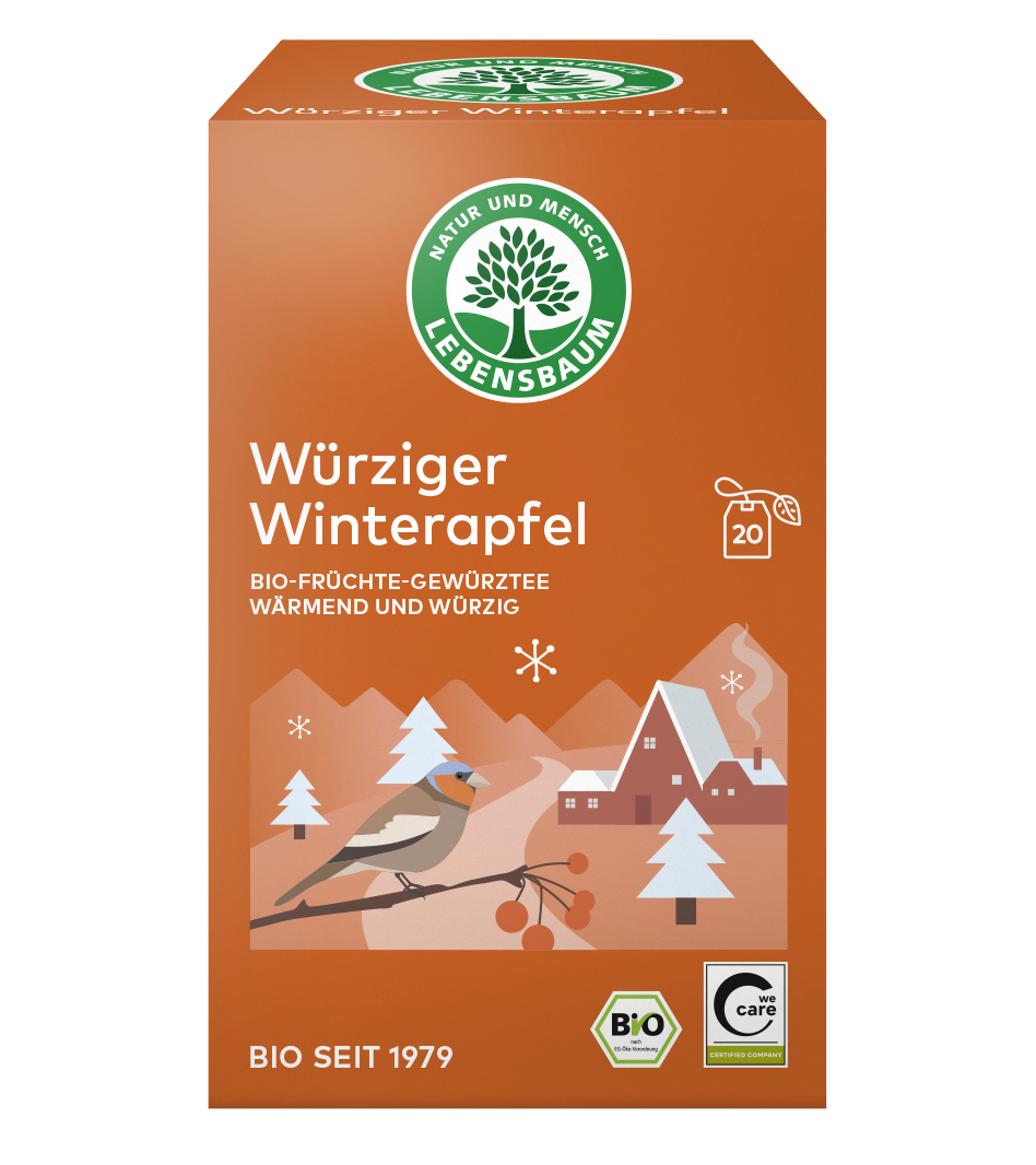 Würziger Winterapfel, Teebeutel Bio Würziger Winterapfel Tee