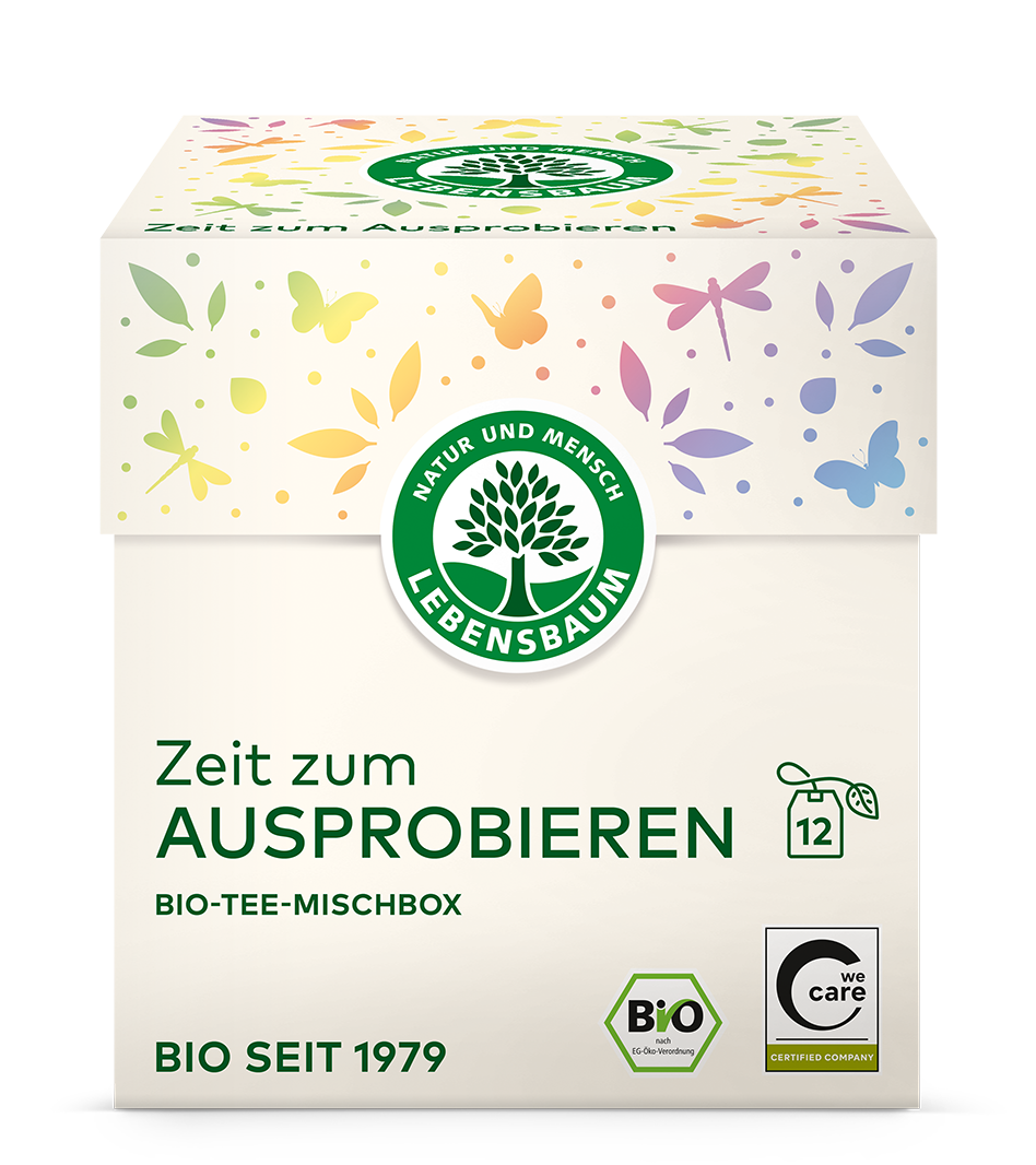 Zeit zum Ausprobieren Mischbox, Teebeutel Bio Zeit zum Ausprobieren Tee