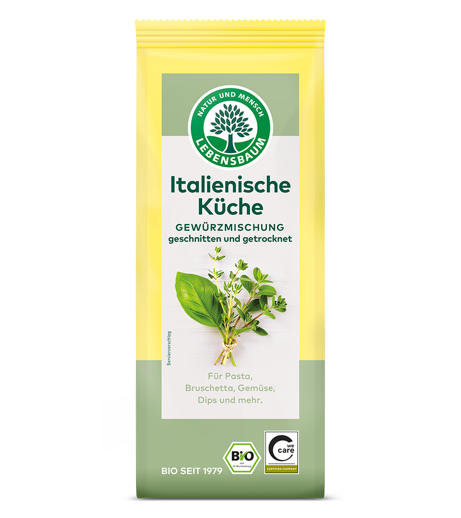 Italienische Küche, geschnitten und getrocknet Bio Italienische Küche Kräuter