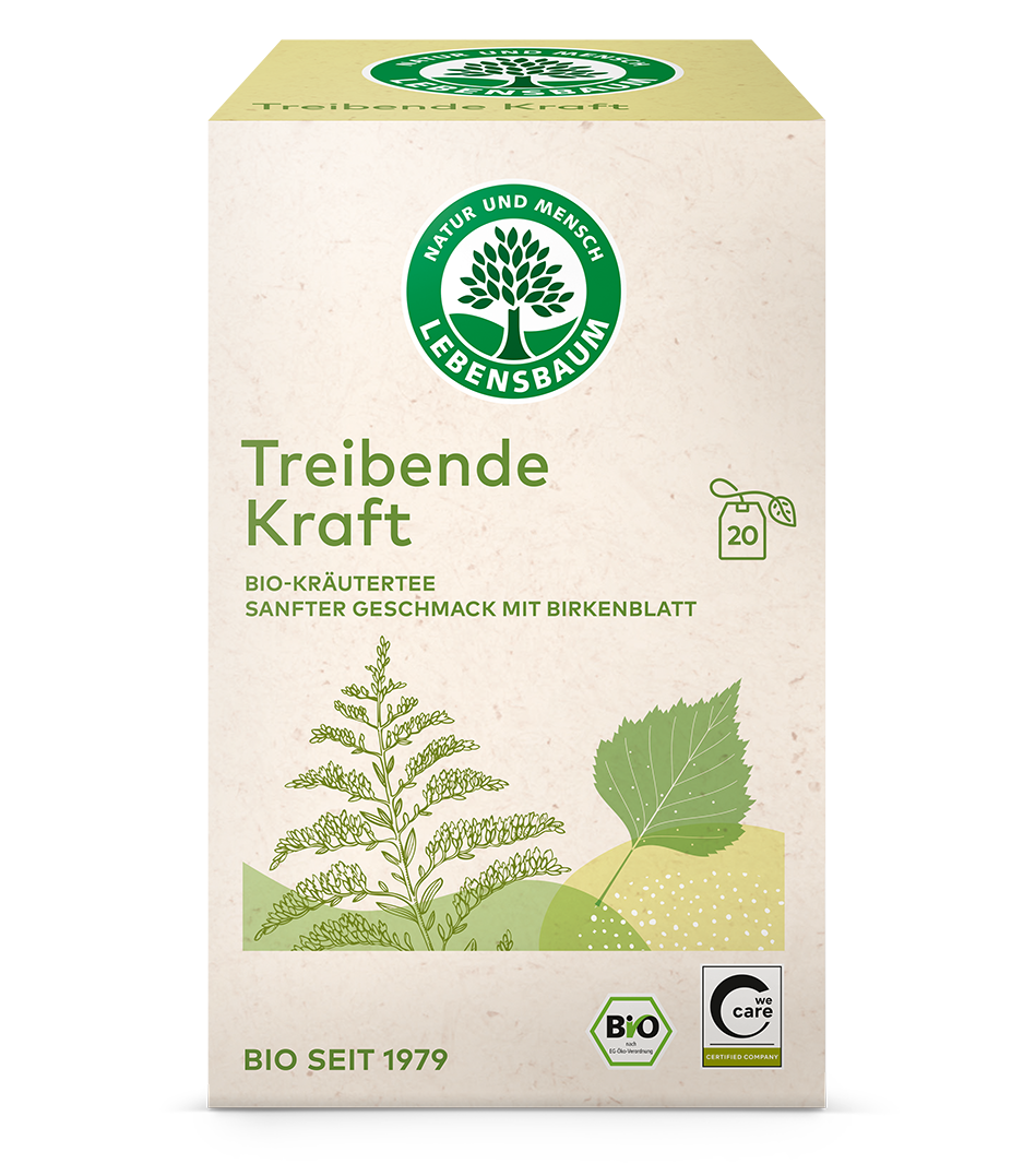 Treibende Kraft, Teebeutel Bio Treibende Kraft Tee