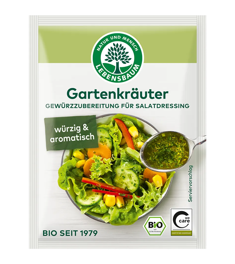 Bio Gartenkräuter Salatdressing