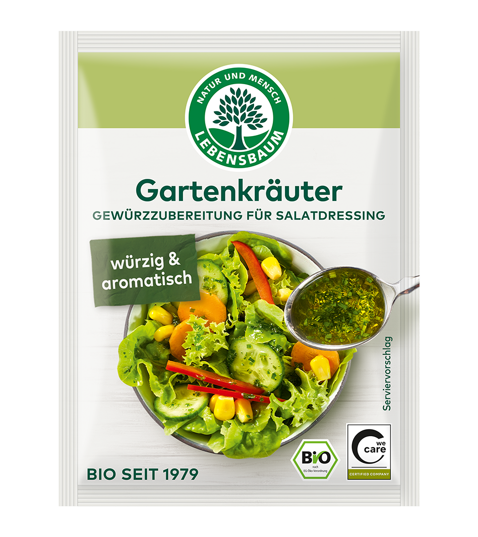Gartenkräuter Bio Gartenkräuter Salatdressing