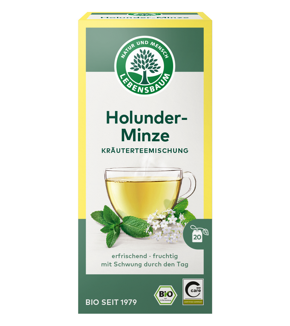 Holunder-Minze, Teebeutel
