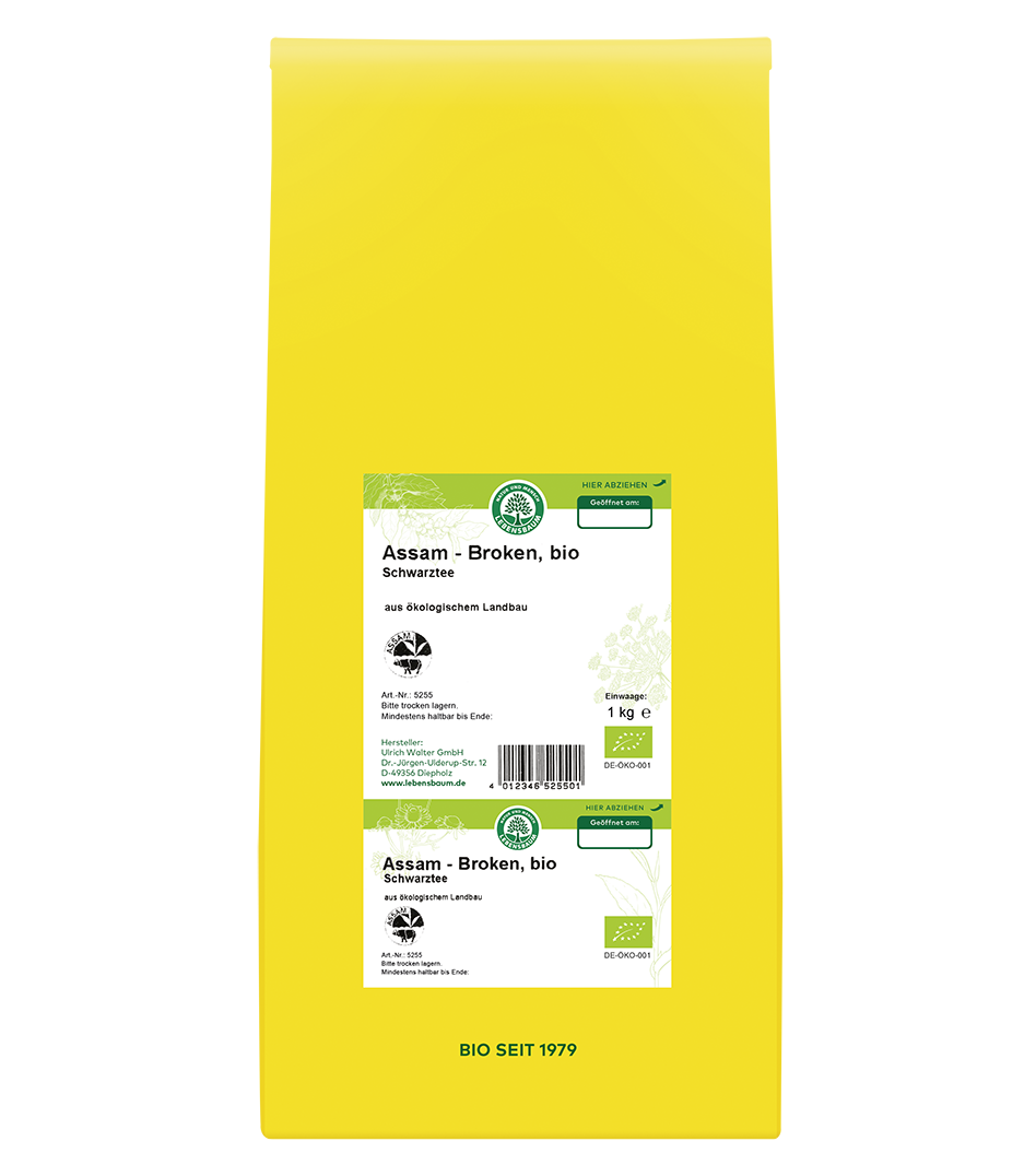 Assam - Broken 1kg Bio Assam Tee