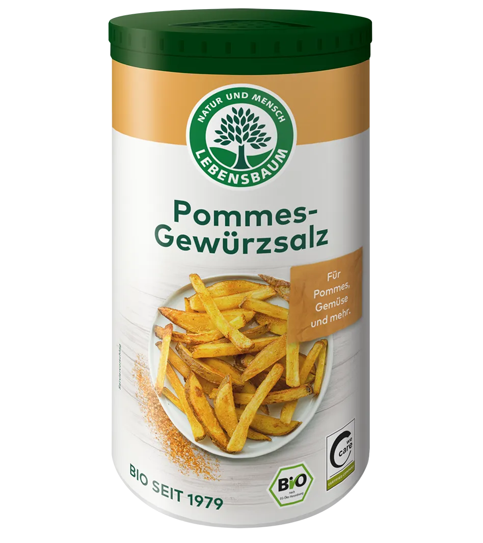 Bio Pommes-Gewürzsalz