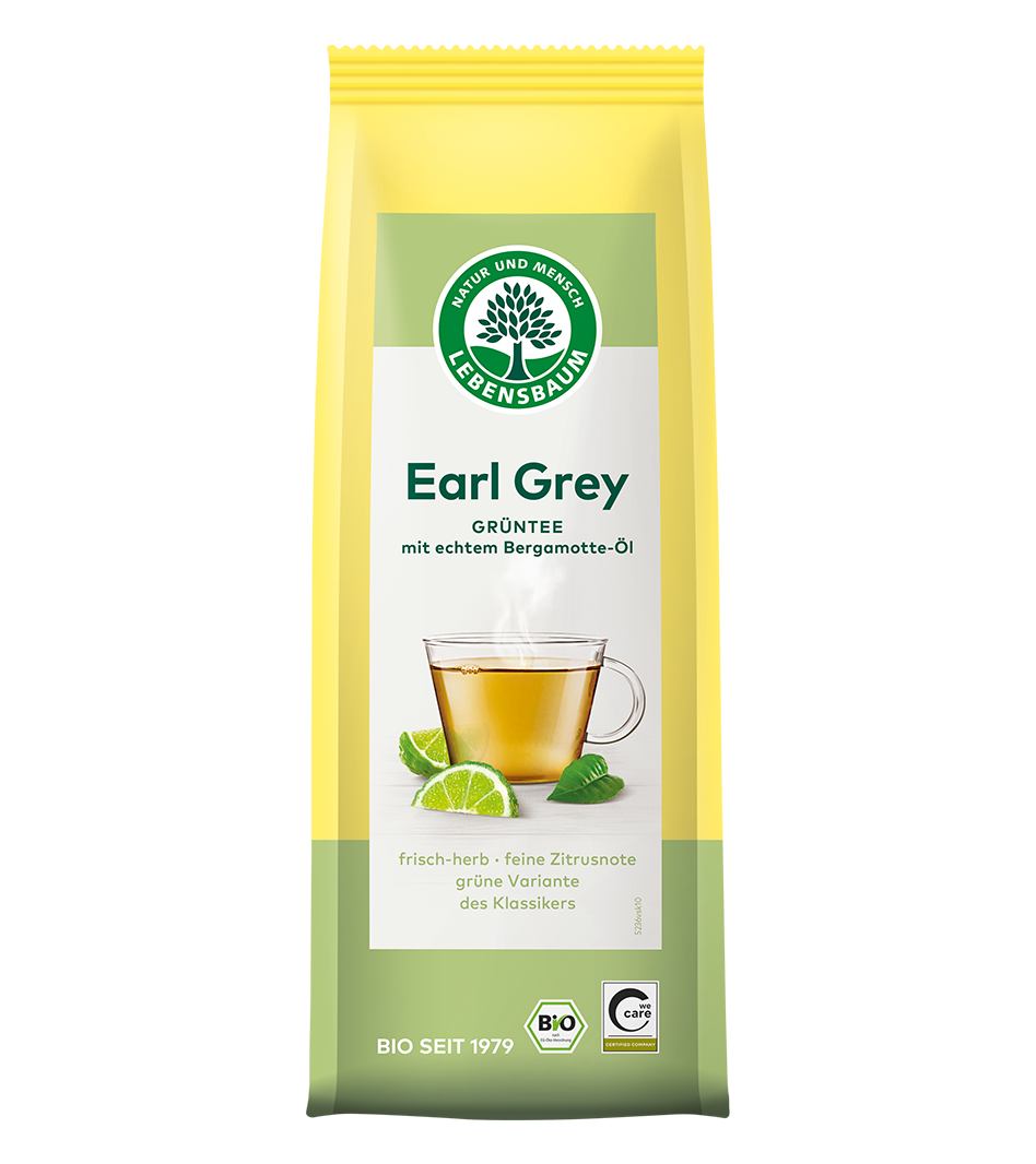 Bio Earl Grey Grüntee Tee