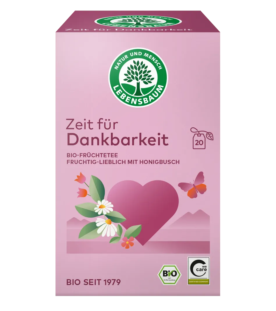 Bio Zeit für Dankbarkeit Tee