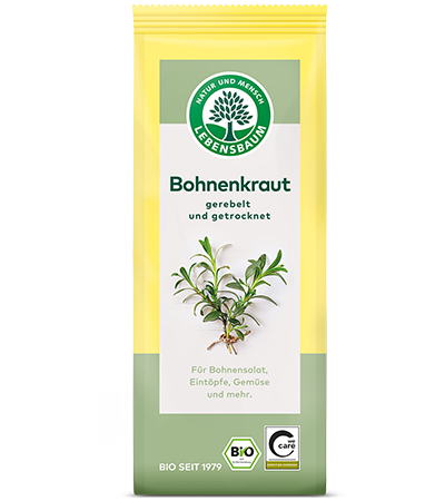Produktverpackung des Artikels "Bohnenkraut"