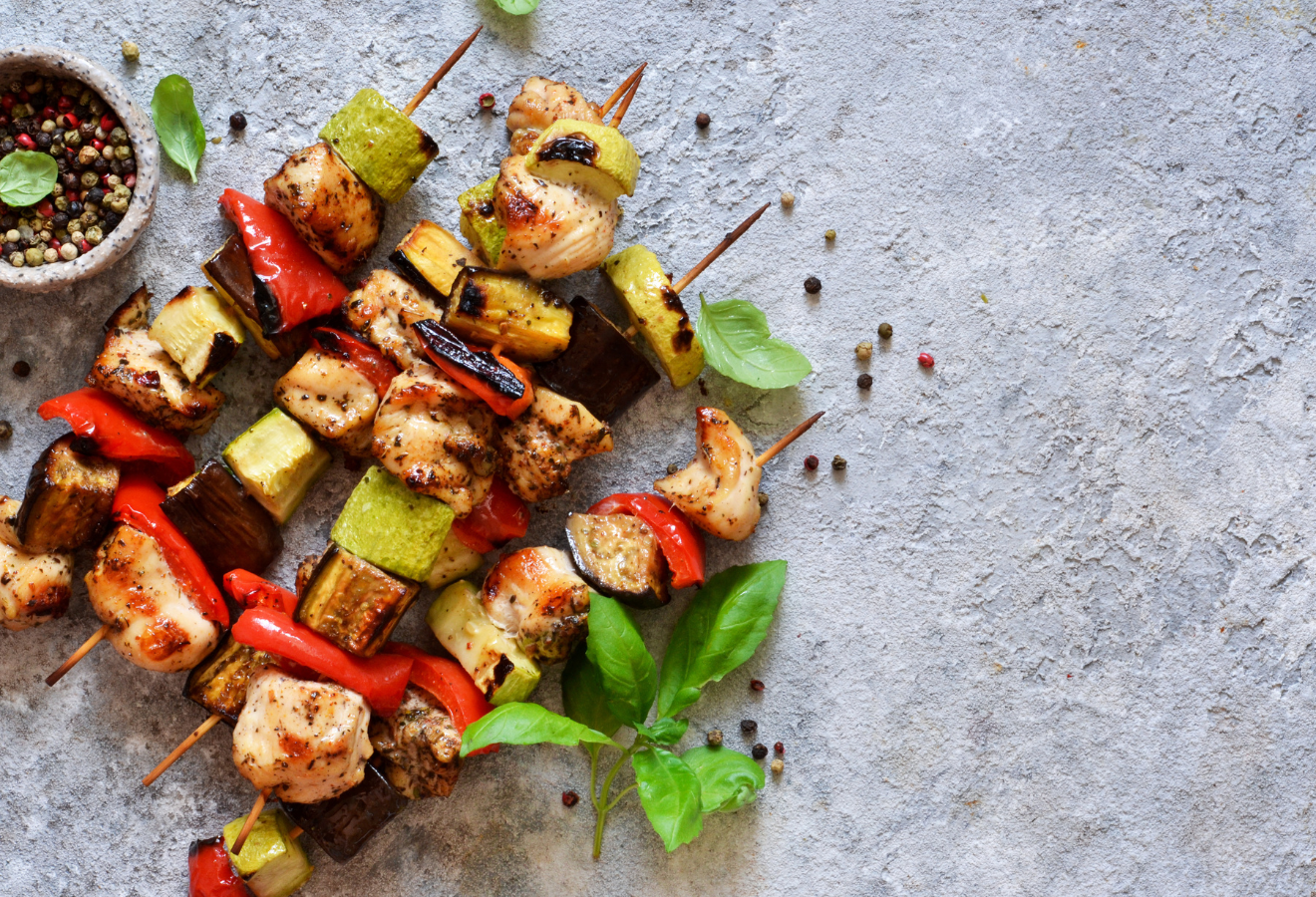 Hähnchenspieße mit Marinade, einfach, schnell
