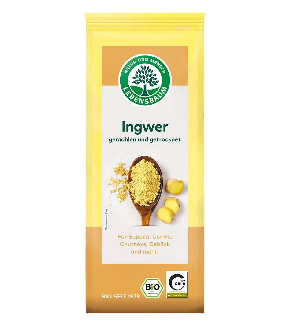 Bio Ingwer Gewürz