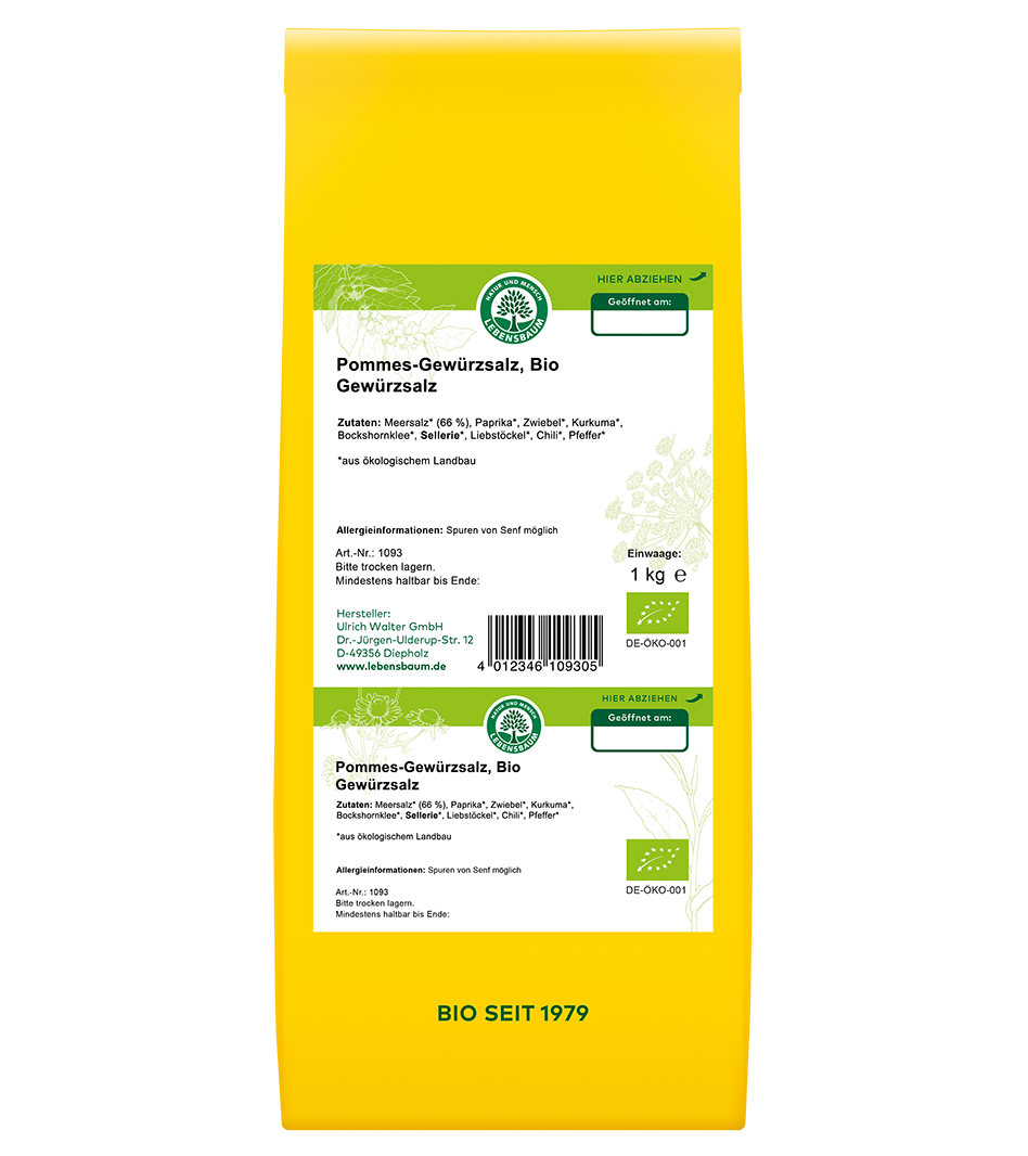 Bio Pommes Gewürz