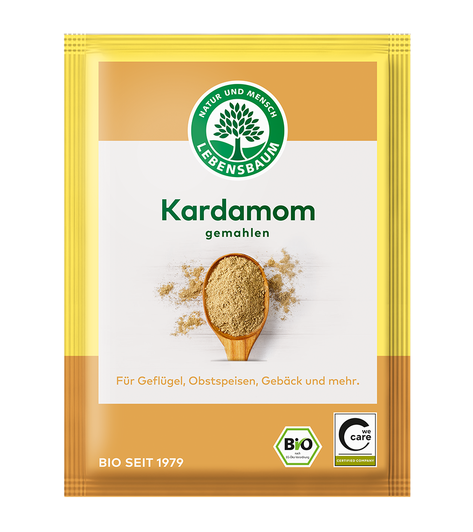 Kardamom, gemahlen Bio Kardamom Gewürz